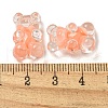 Transparent Acrylic Beads OACR-A027-11G-3