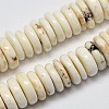 Natural Magnesite Beads Strands X-G-M138-43-1