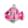 Marine Organism Resin Pendants RESI-Q022-03D-1