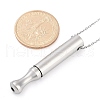 Anti-Tarnish 304 Stainless Steel Cable Chain Breathing Necklaces NJEW-M050-02P-5