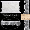 Gorgecraft 10 Yards Polyester Pleated Lace Trim OCOR-GF0003-52C-2