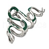 Aolly and Enamel Claw Hair Clips AJEW-M007-02P-2