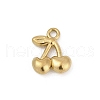 304 Stainless Steel Charms STAS-D366-08D-G-1