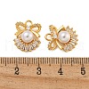 Brass Micro Pave Cubic Zirconia Pendants KK-U036-14G-3