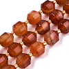 Natural Agate Beads Strands G-T131-82B-13-1