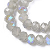 Electroplate Glass Beads Strands EGLA-A044-J3mm-L10-2