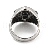 304 Stainless Steel Open Rings RJEW-B055-13AS-03-3