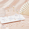 SUPERFINDINGS 84Pcs 3 Size 304 Stainless Steel Stud Earring Findings STAS-FH0002-20LG-5