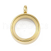 Ion Plating(IP) 304 Stainless Stee Locket Pendants STAS-S132-16G-01-1