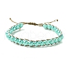2Pcs ABS Plastic Pearl Beads Bracelets for Women BJEW-JB11353-02-3