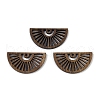 Walnut Wood Pendants WOOD-A025-03-1