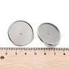Non-Tarnish 304 Stainless Steel Brooch Base Settings FIND-D035-04E-P-3