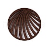 Natural Poplar Wood Pendants WOOD-N016-44-1