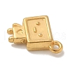Ion Plating(IP) 304 Stainless Steel Pendants STAS-Q334-14G-2