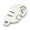 Non-Tarnish 304 Stainless Steel Pendants STAS-P276-01A-P-3