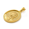 Ion Plating(IP) 304 Stainless Steel Pendants STAS-R231-18G-26-2