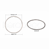 Tarnish Resistant 304 Stainless Steel Linking Ring STAS-T047-15B-2