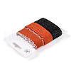 9Pcs 3 Styles Halloween Polyester & Polycotton Ribbons Sets SRIB-A015-03A-03-3