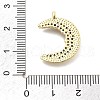 Brass Micro Pave Colorful Cubic Zirconia Pendants KK-L228-04G-3