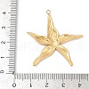 304 Stainless Steel Pendants STAS-C121-44I-G-3