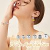 DICOSMETIC 180pcs 6 Styles 202 Stainless Steel Beads STAS-DC0015-05-7