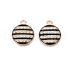 Alloy Enamel Pendants PALLOY-N176-90KCG-1