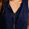 Fashionable Retro Alloy Multi Layered Stick Pendant Necklaces for Sweater Decoration FS-WG087D1-03-1