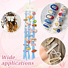 Cloud Wooden Hairpin Hair Clip Hanging Holder Storage Organizer WH-WG78846-05-6