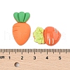Opaque Resin Cabochons CRES-M037-16-3