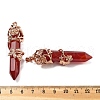Natural & Synthetic Gemstone Big Pointed Pendants G-A172-16-RG-4