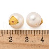 Round Natural Freshwater Pearl Beads PEAR-K009-12G-3