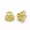 Plated Iron Bell Filigree Bead Caps IFIN-S696-45G-1-2