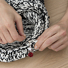   4 Sets Angle Shape Polymer Clay Rhinestone Pendants FIND-PH0009-14A-5