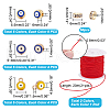   DIY Evil Eye Bracelets Making Kit DIY-PH0009-06-5