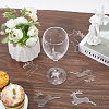 SUNNYCLUE Deer Shape Plastic Wine Glass Charms AJEW-SC0001-63A-4