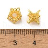 Brass Bead Caps KK-C072-04B-G-2