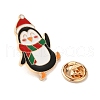 Christmas Series Golden Aolly Brooches JEWB-U004-01D-2