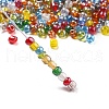 Glass Seed Beads SEED-A006-4mm-M-4