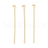 Brass Flat Head Pins KK-N254-47B-G-1