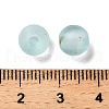 Frosted Transparent Acrylic Beads OACR-F013-13G-3
