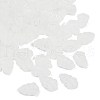 Frosted Transparent Acrylic Beads OACR-P029-04B-01-2