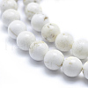 Natural Magnesite Beads Strands TURQ-G148-09-8mm-3