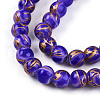 Baking Painted Glass Beads Strands DGLA-N010-6mm-06-3