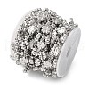 304 Stainless Steel Flower Link Chains CHS-Z004-13P-2