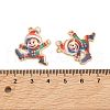 Christmas Alloy Enamel Pendants ENAM-K069-44E-G-3