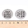 Non-Tarnish 201 Stainless Steel Pendants STAS-T064-38P-11-3