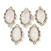 Natural Quartz Crystal Faceted Horse Eye Links G-B126-02G-05-1
