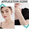 SUNNYCLUE 80Pcs 8 Colors Rhinestone Pendants IFIN-SC0001-68-5