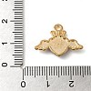 Alloy Enamel Rhinestone Glass Pendants X1-ENAM-U003-02G-02-3