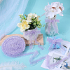 20 Yards Ruffled Nylon Elastic Lace Trim EW-WH0018-03C-4